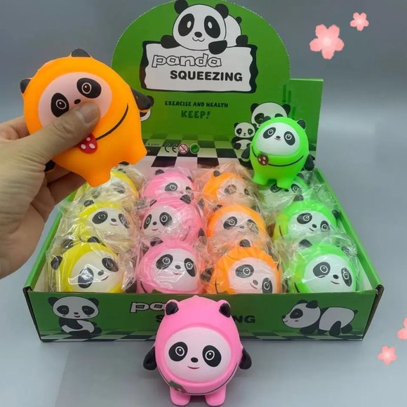 Squishy Panda Lights & Touch Kids Toys - Set of 1 - Picture 4 of 4